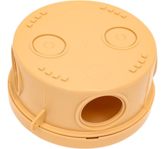 Распаячная коробка IEK км для о/п d=85x40мм ip54 4 вв. сосна UKO21-085-040-000-K34-54