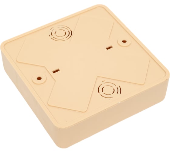 Распаячная коробка IEK км41219-04 о/п 100x100x29мм сосна(6к/6мм2) UKO10-100-100-029-K34
