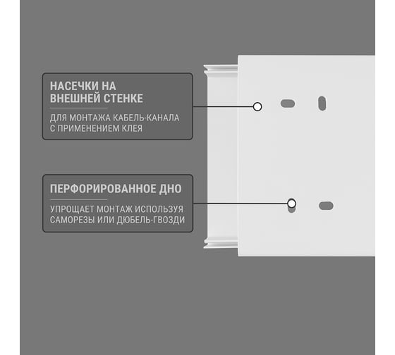 Кабель-канал TDM ELECTRIC белый 100х40, 2 метра, упаковка 12 штук SQ0402-1040