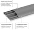 Напольный кабель-канал TDM ELECTRIC 70x16 темно-серый (42 м/упаковка) SQ0402-0027 4