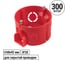 Коробка распределительная TDM ELECTRIC D68х42мм, саморезы, стыковочные узлы, красная, IP20 упаковка 300 штук SQ1402-1116 1