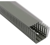 Кабель-канал REXANT перфорированный, самоклеящийся, 40x40, серый, паз 4мм, зуб 6мм 28-5015