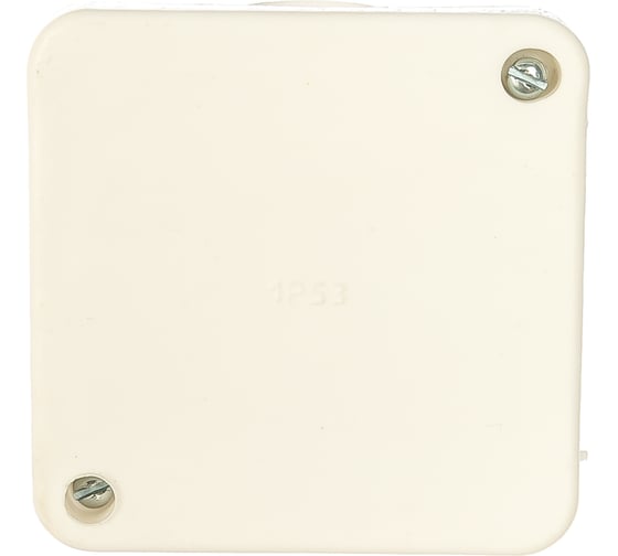 Разветвительная коробка STEKKER 250/380В 10А IP44 4 ввода белая EBX10-27-44 КЭМ 3-10-4 П 32747