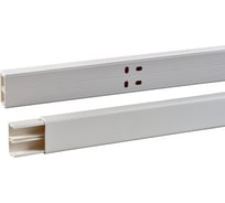 Кабель-канал Systeme Electric 40x17 c 1 перегор. ПВХ Ultra бел. дл.2м SchE ETK40017