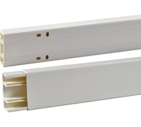 Кабель-канал Systeme Electric 74x21 с 2 перегор. ПВХ Ultra бел. дл.2м SchE ETK74021
