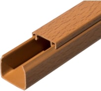 Кабель-канал Промрукав бук 2-й замок 25х25 2-х метровый PR.025430