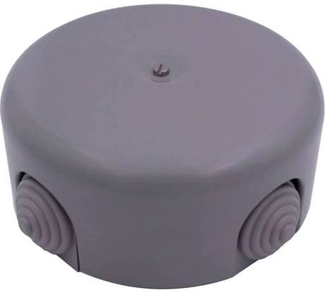 Распределительная коробка Bironi 110мм, пластик, цвет, титан, 4 кабельных ввода в комплекте B1-522-26-K