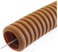 Гофрированная труба Промрукав ПВХ легкая 350 Н бук д25 50 м PR01.0039