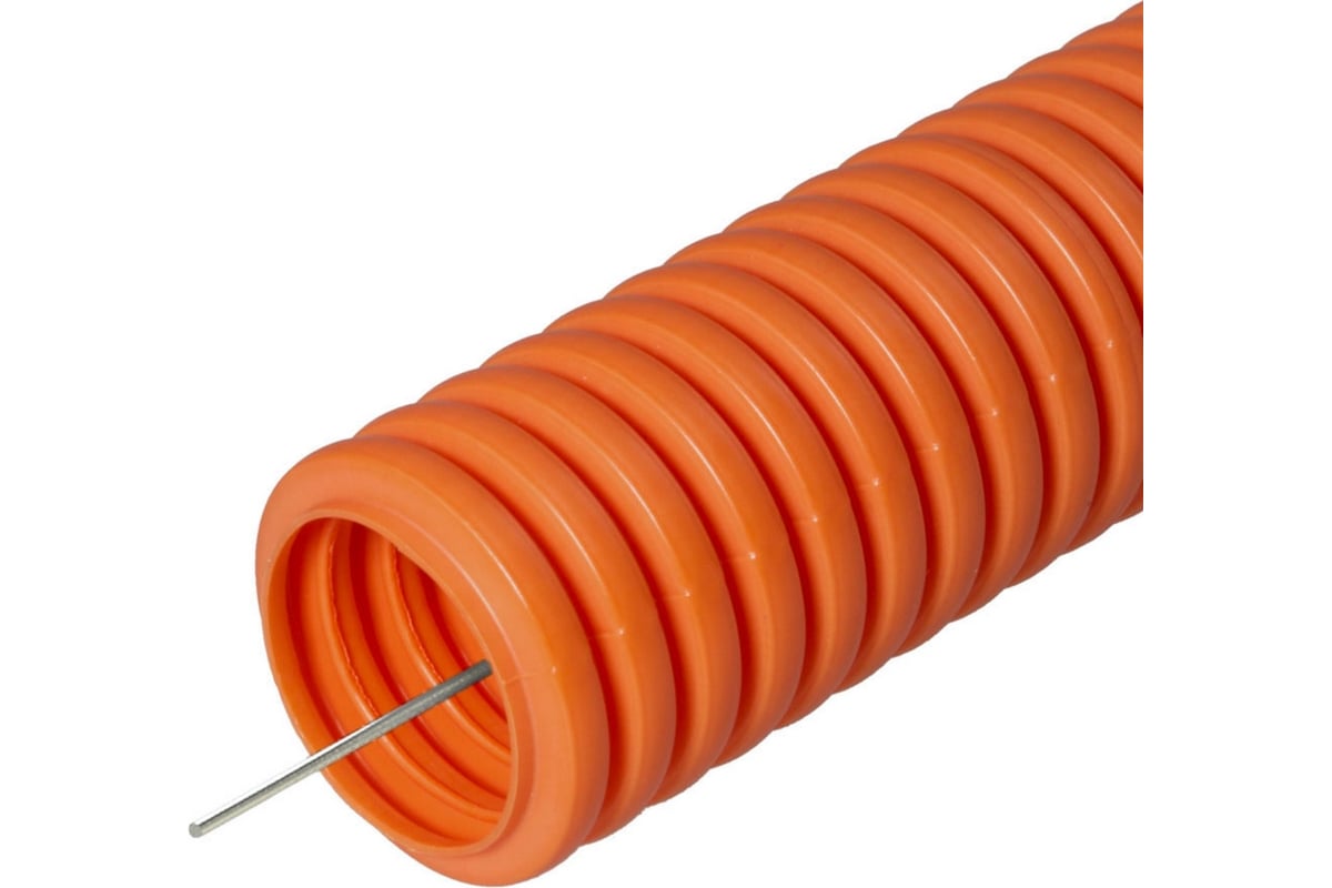 Гофрированная труба Промрукав ПНД лёгкая 350 Н безгалогенная HF ...