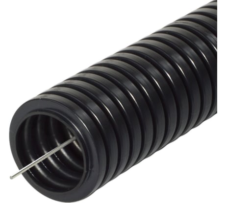 Гофрированная труба Промрукав ПА стойкая к ультрафиолету д25 50м PR02.0103