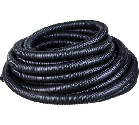 Металлорукав ЭРА Р3-ЦПнг-22 черный с протяжкой 20м Б0036557