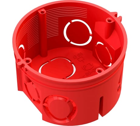 Установочная коробка Промрукав безгалогенная HF 68х42 без соединителя 80-0501