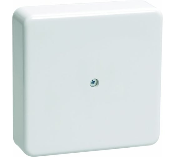 Распаечная коробка ЭРА 75х75х20 без клеммы белая IP40 Б0031164