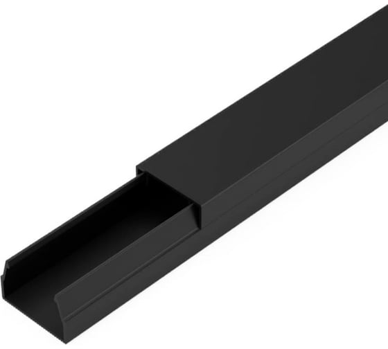 Кабель-канал Урал ПАК черный, 15х10, 2м КК-8015010-200