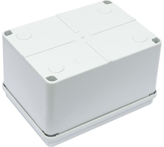 Распаячная коробка ЭРА KORvp приборная подъездная открытой установки 150x110x85 мм на винтах Б0058943