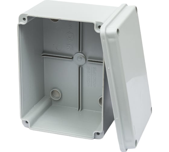 Распаячная коробка ЭРА KORvp приборная подъездная открытой установки 150x110x85 мм на винтах Б0058943