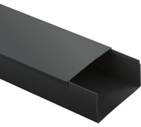Кабель-канал ЭРА KKB8060 80x60 черный 2м Б0061659