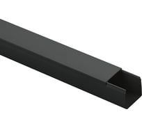 Кабель канал ЭРА KKB2525 25x25 черный 1шт 2м, Б0061741
