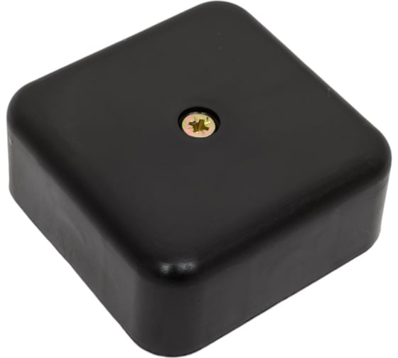 Распаячная коробка ЭРА BSB10010050 100x100x50мм без клеммы черная IP40 Б0061805