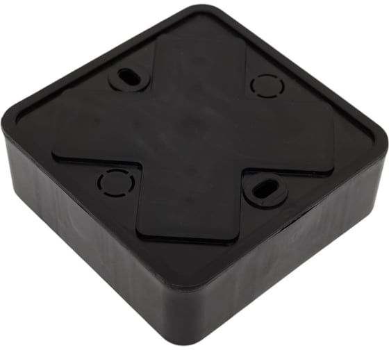 Распаячная коробка ЭРА BSB757528 75x75x28мм без клеммы черная IP40 Б0061809