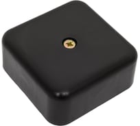 Распаячная коробка ЭРА BSB505020 50x50x20мм без клеммы черная IP40 Б0061810