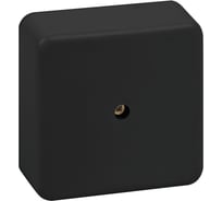 Распаячная коробка ЭРА BSB10010030 100x100x30мм без клеммы черная IP40 Б0061807