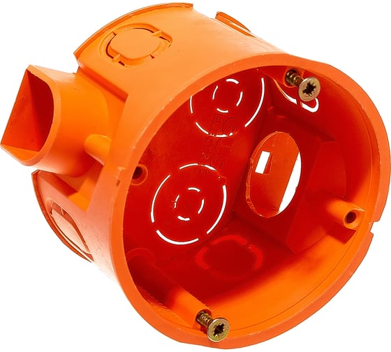 Подрозетник GUSI ELECTRIC с кк для сплошных стен 68х45, IP30, негорючий С3М3 Нг Евро