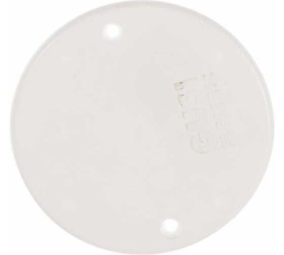 Крышка подрозетника GUSI ELECTRIC белая, D-75 Евро С3А4