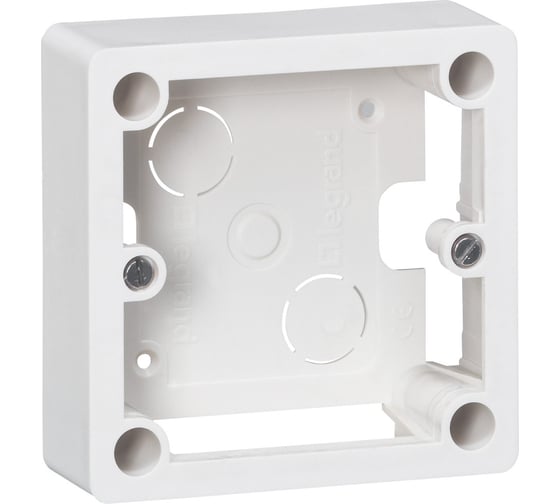 Коробка Legrand накладного монтажа 1 пост для встраиваемых розеток 20 А и 32 А 100x100x36 мм 055849