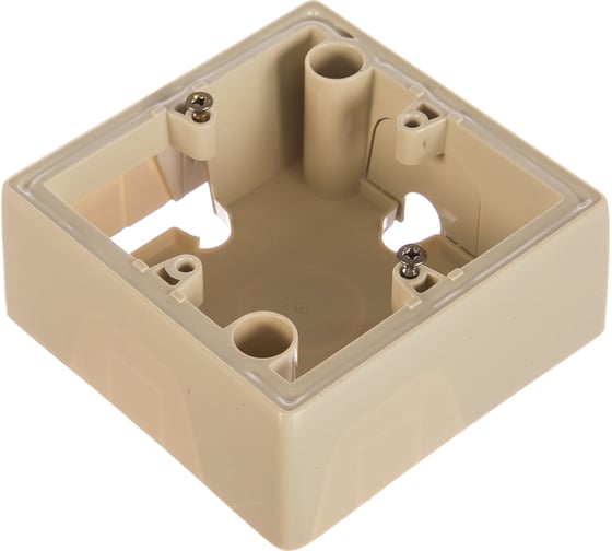 Коробка Legrand для накладного монтажа 1 пост Legrand Valena слоновая кость 776131