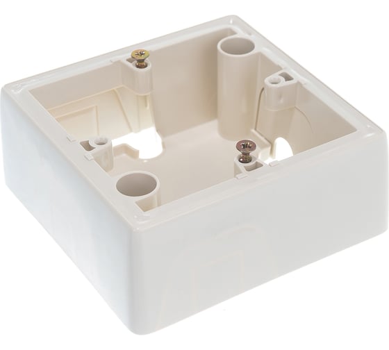 Коробка Legrand для накладного монтажа 1 пост Legrand Valena слоновая кость 776131
