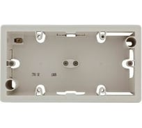 Коробка Legrand для накладного монтажа 2 поста Legrand Valena слоновая кость 776132