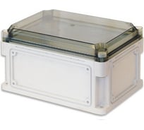 Корпус DKC IP67, 300x200x160, стенки с выбивным фланцем, прозрачная крышка 532311