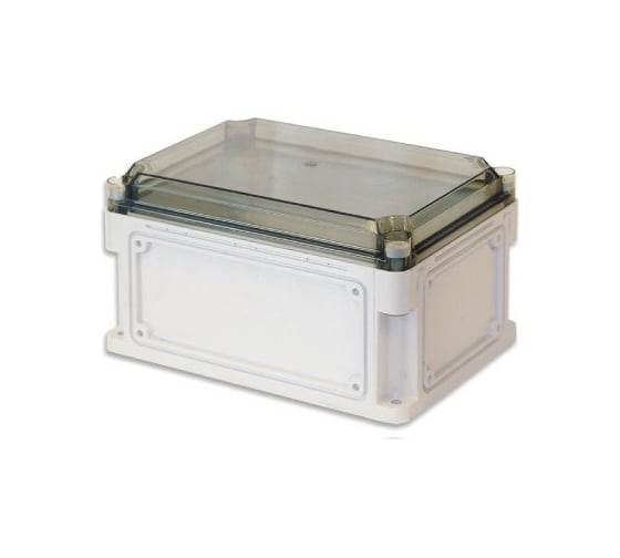 Корпус DKC IP67, 300x200x160, стенки с выбивным фланцем, прозрачная крышка 532311 1