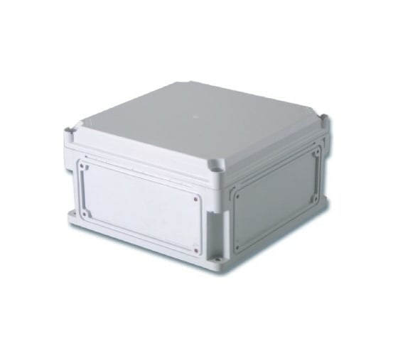 Корпус DKC IP67, 600x300x160, стенки с выбивным фланцем, непрозрачная крышка 563310