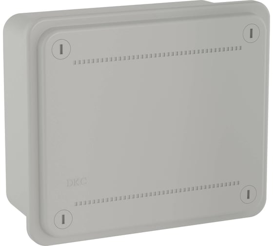 Ответвительная коробка DKC с гладкими стенками, IP56, 120x80x50мм 53910
