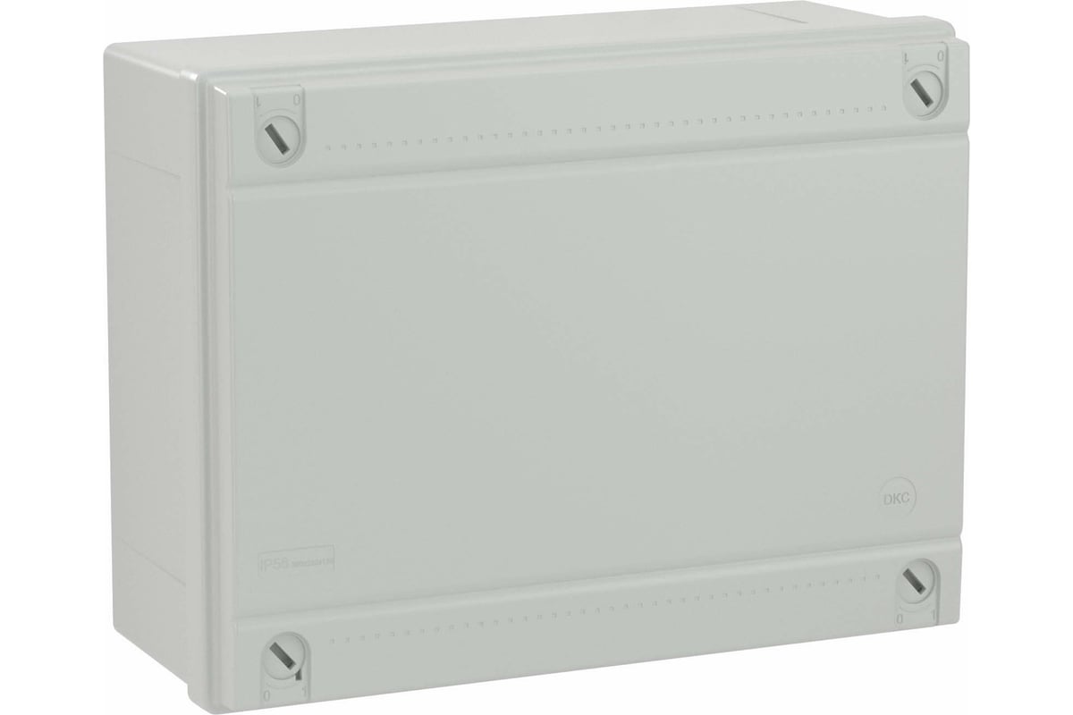 Коробка ответвит с гладкими стенками ip56 100х100х50мм 53810 dkc