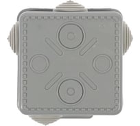 Распределительная коробка ТУНДРА 80x80x50 мм, IP54, для открытой установки 4283305