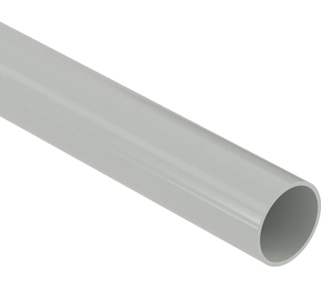 Труба DKC ПВХ, жёсткая, гладкая, д.16мм, тяжёлая, 3м, цвет серый 63516