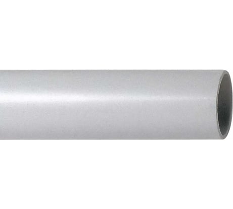 Труба DKC ПВХ, жёсткая, гладкая д.16мм, лёгкая, 2м, цвет серый 62916