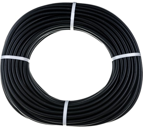 Гофрированная труба DKC DN 10 мм, V2, Dвн 9,7 мм, Dнар 13,00 мм, 50м PA601013F2