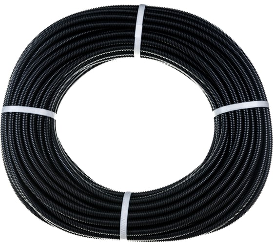 Гофрированная труба DKC DN 10 мм, V2, Dвн 9,7 мм, Dнар 13,00 мм, 50м PA601013F2