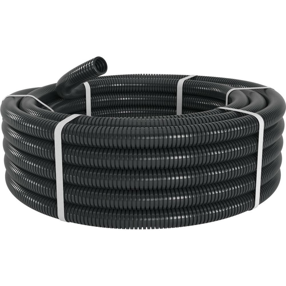 Гибкая труба DKC 17 мм V2 полиамид 6, чёрный 50м PA601721F2 - выгодная ...