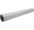 Труба ПВХ Экопласт жесткая легкая диаметр 25 RAL 7035, 2м 30025-2 3