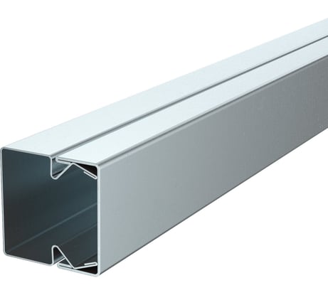 Металлический кабель-канал OBO Bettermann LKM 30x30x2000 мм, толщина 0,8 мм сталь оцинкованная 6246982
