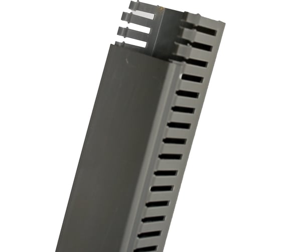 Перфорированный кабель-канал IEK 60x40 7x11 ИМПАКТ дл.2м ИЭК CKM50-060-040-1-K03