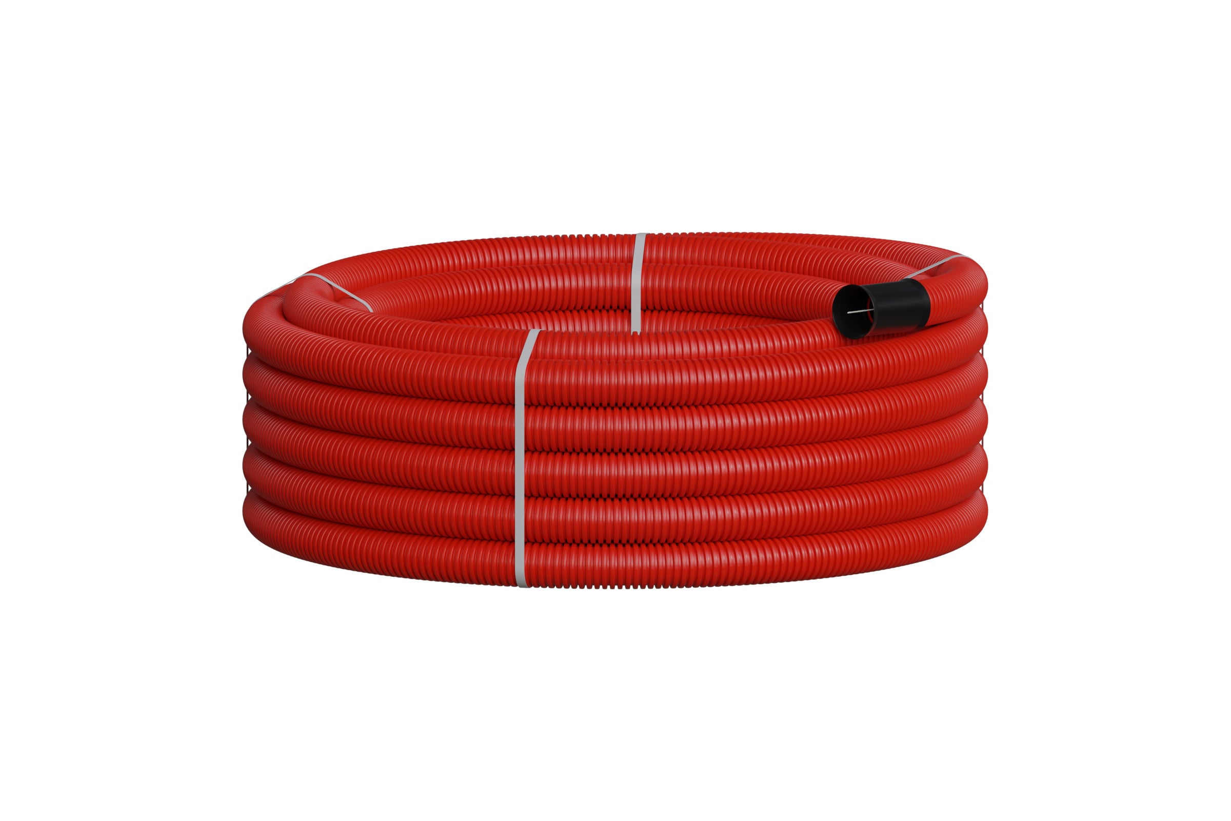 ГибкаягофрированнаядвустеннаятрубаЭкопластNR050ПНДдляпрокладкикабеляподземлейспротяжкойD50мм(внешн.)801050