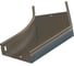 Горизонтальный плавный угол 45 Hyperline RST-AHS45-100-80-0,8-R100-SZ 100x80 R100-0,8 мм 517416 1
