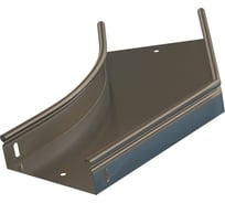 Горизонтальный плавный угол 45 Hyperline RST-AHS45-100-100-0,8-R100-SZ 100x100 R100-0,8 мм 517423
