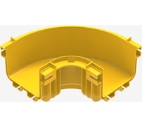 Горизонтальный изгиб на 90 для оптического лотка Hyperline 120мм 494959